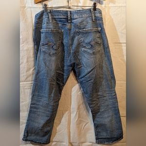 Silver Suki Capri Jeans